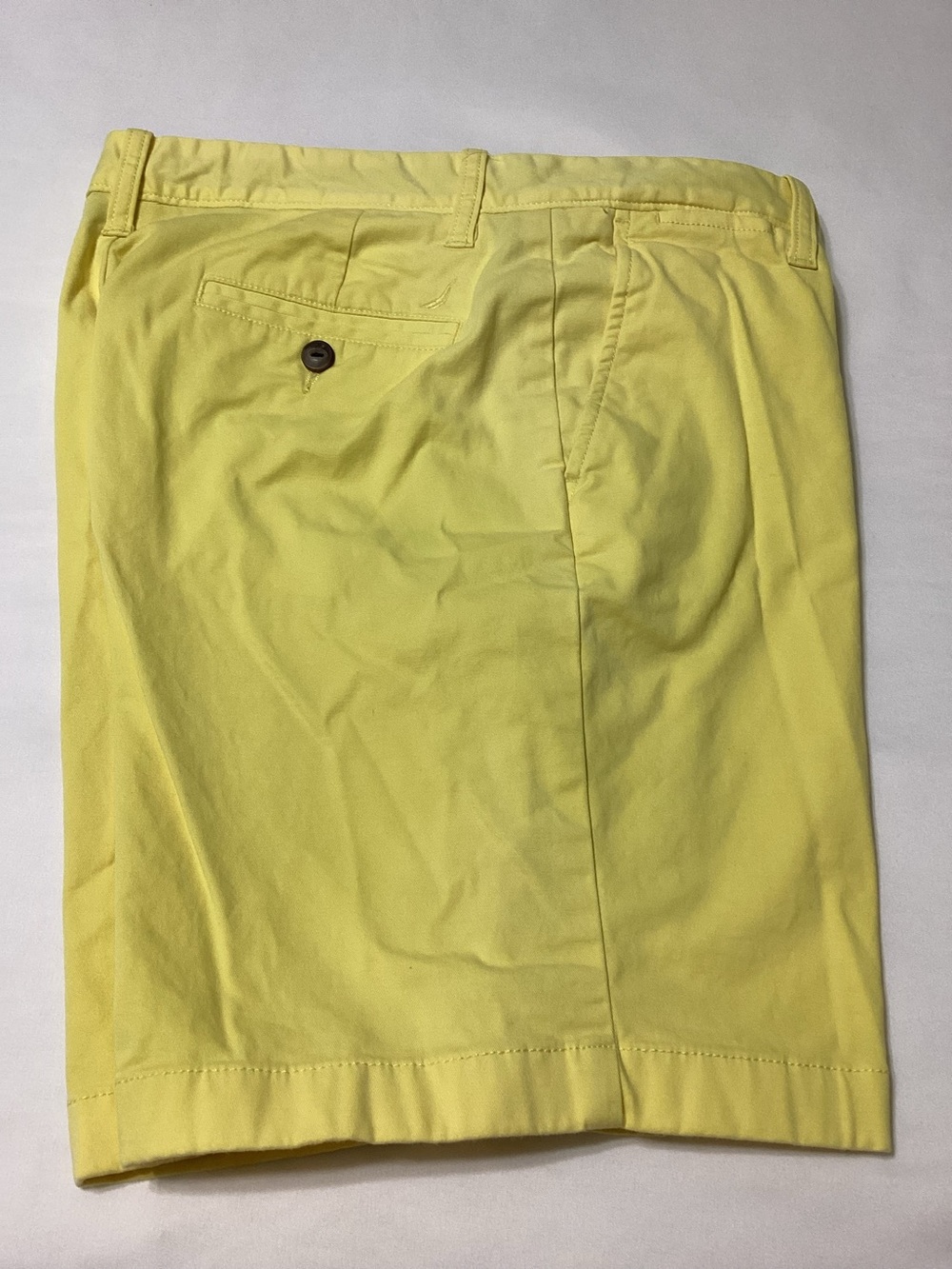 NAUTICA Yellow Men’s Bermuda Shorts Size 30W